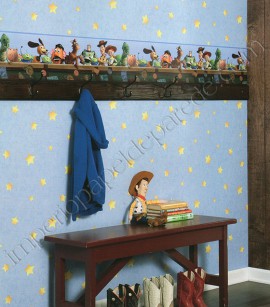 Faixa Vinílica Disney York (Americano) - Toy Story (Azul) - PÁG. 030 DY1 / PÁG. 086 DY2
