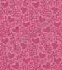 PÁG. 028 - Papel de Parede Vinílico Disney York (Americano) - Floral, Borboletas e Corações (Rosa Pink/ Branco)