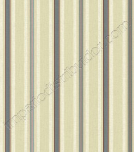 PÁG. 03 - Papel de Parede Vinílico Ashford Stripes (Americano) - Listras (Cru/ Bege/ Vinho/ Azul Marinho)