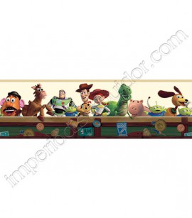 PÁG. 032 - Faixa Vinílica Disney York (Americano) - Toy Story (Amarelo)
