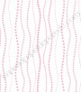 PÁG. 041 - Papel de Parede Infantil Vinílico Peek-a-Boo (Americano) - Linhas Pontilhadas (Rosa/ Branco)
