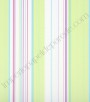 PÁG. 05 - Papel de Parede Vinílico Classic Stripes (Americano) - Listras (Verde/ Azul/ Lilás/ Roxo/ Branco)