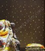PÁG. 05B - Painel de Parede Vinílico Roberto Cavalli 3 (Italiano) - Imitação de Onça Luxo com Efeito Rendado (Detalhes com Aplicação de 6000 Cristais)