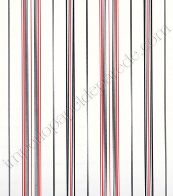 PÁG. 08 - Papel de Parede Vinílico Classic Stripes (Americano) - Listras Finas (Azul Marinho/ Verde/ Branco)