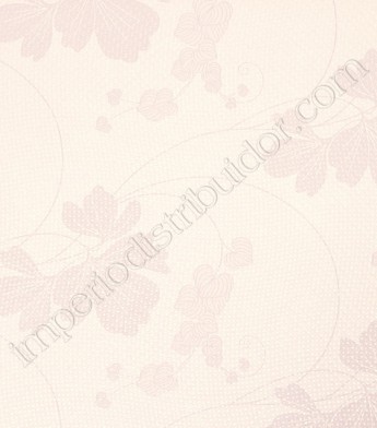 PÁG. 09 - Papel de Parede Vinílico Tropical Texture (Chinês) - Floral (Tons de Rosa/ Detalhes com Leve Brilho)