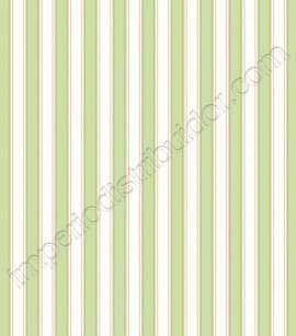 PÁG. 11 - Papel de Parede Vinílico Ashford Stripes (Americano) - Listras (Branco/ Rosa/ Verde)
