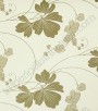 PÁG. 15 - Papel de Parede Vinílico Tropical Texture (Chinês) - Floral (Marrom Esverdeado/ Creme/ Bege Médio/ Detalhes com Brilho)