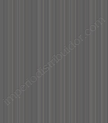 PÁG. 18 - Papel de Parede Vinílico Ashford Stripes (Americano) - Listras (Tons de Cinza/ Bege)