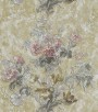 PÁG. 22 - Papel de Parede Vinílico Roberto Cavalli 2 (Italiano) - Floral Marcante (Tons de Rosa/ Leve Tom Lilás/ Prata/ Prata Velho/ Detalhes com Brilho e Relevo)