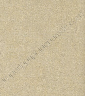 PÁG. 24 - Papel de Parede Vinílico Vinci (Italiano) - Textura em Relevo (Bege/ Detalhes em Brilho Glitter Dourado)