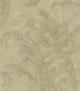 PÁG. 33 - Papel de Parede Vinílico Vinci (Italiano) - Floral em Relevo (Bege Escuro/ Leve Brilho/ Detalhes com Brilho Glitter Bronze)