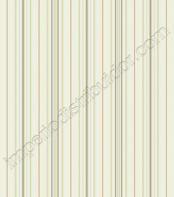 PÁG. 35 - Papel de Parede Vinílico Ashford Stripes (Americano) - Listras (Tons de Bege/ Bordo/ Cinza)