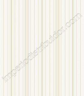 PÁG. 38 - Papel de Parede Vinílico Ashford Stripes (Americano) - Listras (Branco/ Tons de Bege)