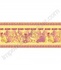 PÁG. 40 - Faixa Vinílica Decorativa Kawayi (Chinês) - Dinossauro Pirata (Rosa/ Amarelo)
