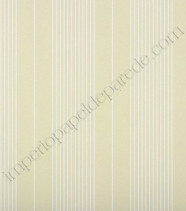 PÁG. 40 - Papel de Parede Vinílico Classic Stripes (Americano) - Listras Finas (Bege Escuro/ Gelo)