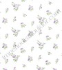 PÁG. 41 - Papel de Parede Vinílico English Florals (Inglês) - Flores Miúdas (Tons de Lilás)