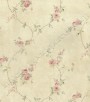 PÁG. 41 - Papel de Parede Vinílico Fragrant Roses (Chinês) - Floral Delicado (Rosa Antigo/ Bege Escuro)