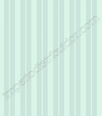 PÁG. 48 - Papel de Parede Vinílico Ashford Stripes (Americano) - Listras (Azul Claro/ Branco)