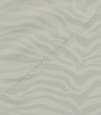 PÁG. 51 - Papel de Parede Vinílico Risky Business (Americano) - Zebra (Tons de Bege Acinzentado/ Brilho Dourado)