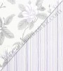 PÁG. 53 - Papel de Parede Vinílico English Florals (Inglês) - Floral Aquarelado (Lilás/ Cinza)