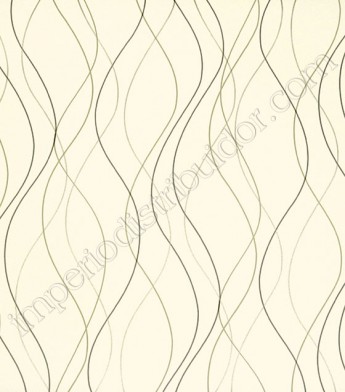 PÁG. 53 - Papel de Parede Vinílico Tropical Texture (Chinês) - Linhas (Tons de Verde Acinzentado/ Bege Claro/ Detalhes com Levíssimo Brilho)