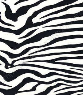 PÁG. 54 - Papel de Parede Vinílico Risky Business (Americano) - Zebra (Branco/ Preto)