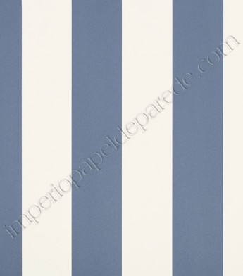 PÁG. 60 - Papel de Parede Vinílico Classic Stripes (Americano) - Listras (Azul/ Off-White)