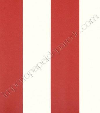 PÁG. 61 - Papel de Parede Vinílico Classic Stripes (Americano) - Listras (Vermelho/ Branco)