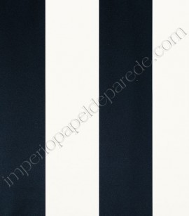 PÁG. 62 - Papel de Parede Vinílico Classic Stripes (Americano) - Listras (Azul Escuro/ Off-White)