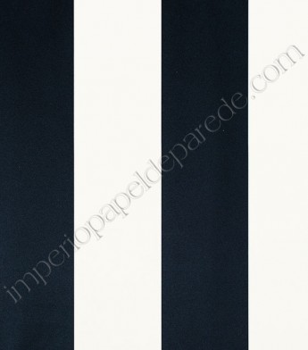 PÁG. 62 - Papel de Parede Vinílico Classic Stripes (Americano) - Listras (Azul Escuro/ Off-White)