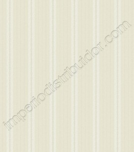 PÁG. 74 - Papel de Parede Vinílico Ashford Stripes (Americano) - Listras (Branco/ Cinza/ Tons de Bege)
