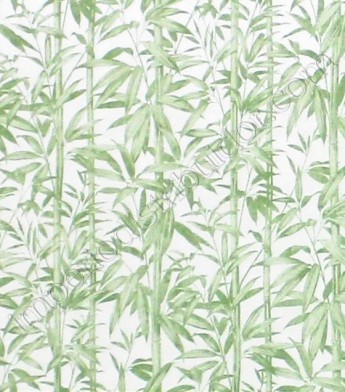 PÁG. 77B - Painel de Parede Vinílico Flow 3 (Italiano) - Bambu (Verde/ Off-White)