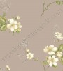 PÁG. 86 - Papel de Parede Vinílico Casabella (Americano) - Floral (Bege Acinzentado/ Tons de Bege/ Tons de Verde)