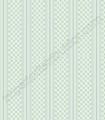 PÁG. 88 - Papel de Parede Vinílico Ashford Stripes (Americano) - Listras (Creme/ Bege/ Cinza/ Azul)