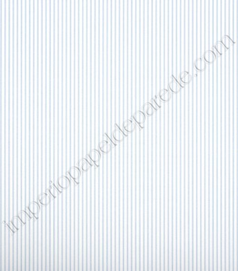 PÁG. 89 - Papel de Parede Vinílico Classic Stripes (Americano) - Listras Finas (Azul Claro/ Branco)