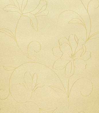 Papel de Parede Floral Tons de Bege - Coleção Italian Select (Sprint) - Vinílico Lavável