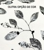 Papel de Parede Folhas Marfim e Pérola (Leve Dourado) - Coleção Italian Select (New Fantasy) - Vinílico Lavável