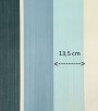 Papel de Parede Listras Tons de Azul e Bege Acinzentado - Coleção Italian Select (Sprint) - Vinílico Lavável