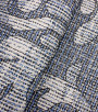 PÁG. 24 - Papel de Parede Vinílico New Naturae (Italiano) - Arabesco (Azul Jeans/ Champagne/ Detalhes com Trama de Tecido/ Detalhes com Leve Brilho)