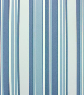 PÁG. 27 - Papel de Parede Vinílico Classic Stripes (Americano) - Listras (Tons de Azul)