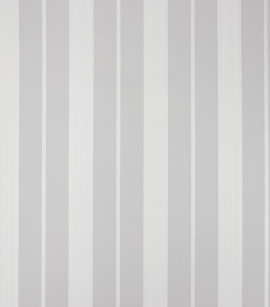 PÁG. 54 - Papel de Parede Vinílico Classic Stripes (Americano) - Listras (Cinza Claro/ Gelo/ Branco/ Detalhes com Brilho Perolado)