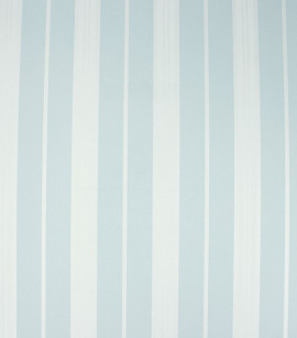 PÁG. 55 - Papel de Parede Vinílico Classic Stripes (Americano) - Listras (Azul Acinzentado/ Bege Claro/ Branco/ Detalhes com Brilho Perolado)