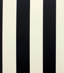 PÁG. 56 - Papel de Parede Vinílico Classic Stripes (Americano) - Listras (Preto/ Branco)