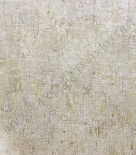 PÁG. 57 - Papel de Parede Vinílico Futura (Italiano) - Textura Craquelê (Bege Acinzentado/ Detalhes com Brilho)