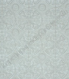 PÁG. 57 - Papel de Parede Vinílico Rustic Country (Americano) - Imitação Azulejo (Cinza/ Detalhes com Relevo)