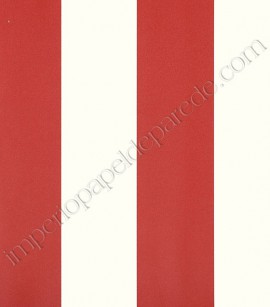 PÁG. 61 - Papel de Parede Vinílico Classic Stripes (Americano) - Listras (Vermelho/ Branco)