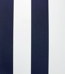 PÁG. 62 - Papel de Parede Vinílico Classic Stripes (Americano) - Listras (Azul Escuro/ Off-White)