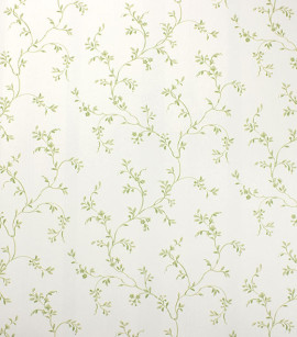 PÁG. 62 - Papel de Parede Vinílico Fragrant Roses (Chinês) - Arabesco (Verde/ Branco)