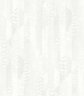 PÁG. 15 - Papel de Parede Croco Off-White com Leve Brilho - Coleção Unique - Vinílico Importado