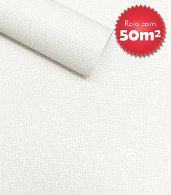 Papel de Parede Fibra de Vidro Trama Flair Rice - Coleção Fiber Sofisticado – Lavável - Rolo com 50 Metros